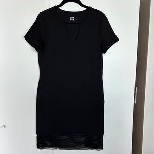 JoyLab Black Short Sleeve Dress